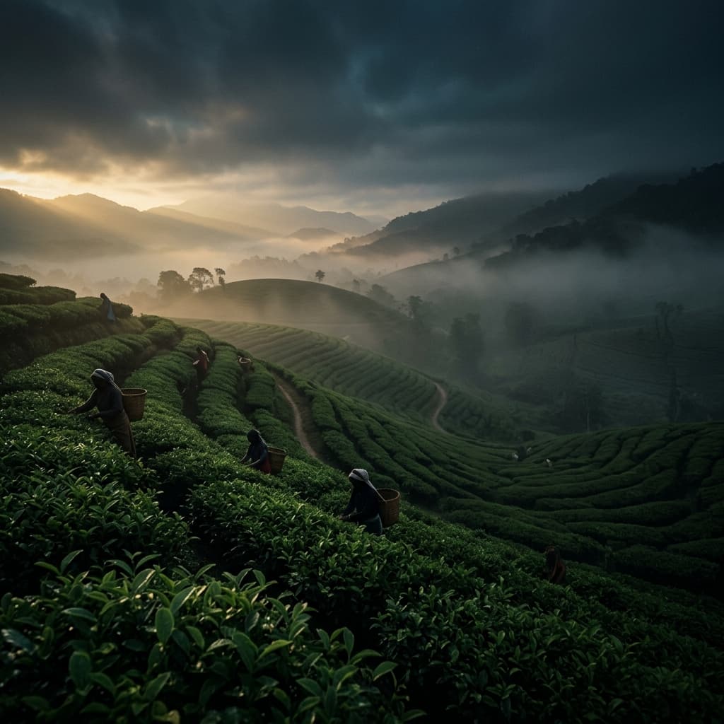 Misty Assam Tea Estate